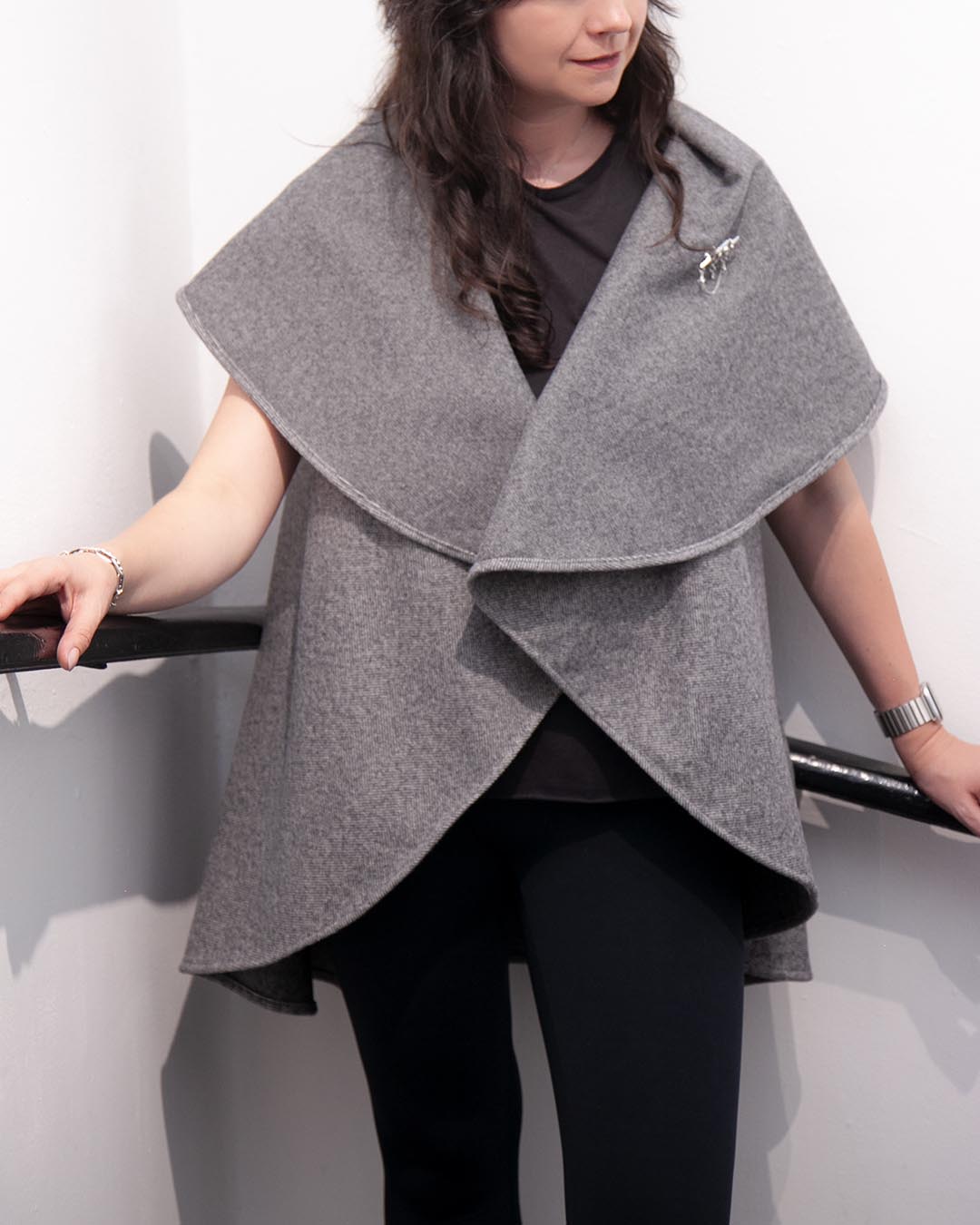 Capa corta en Paño de Lana