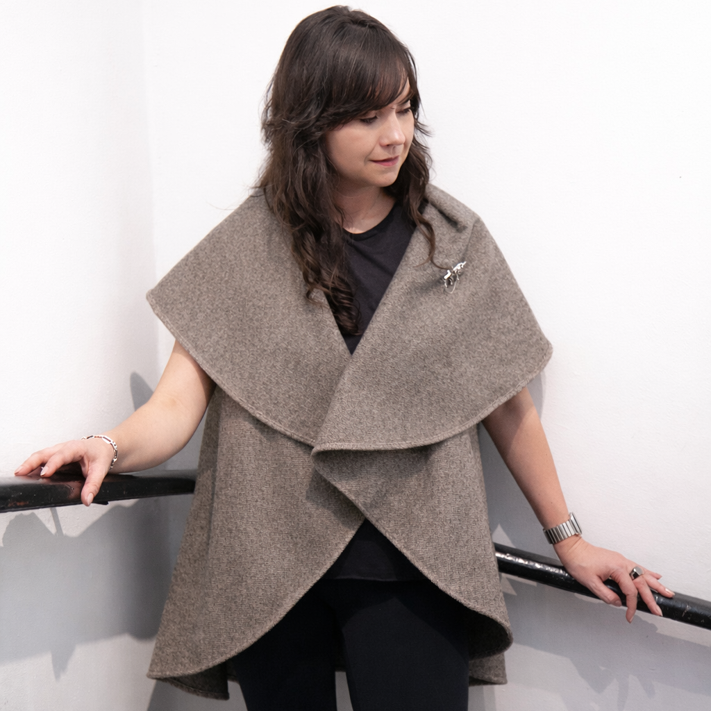 Capa corta en Paño de Lana