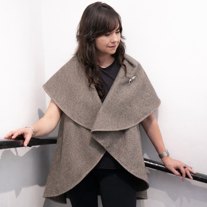 Capa corta en Paño de Lana