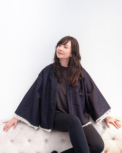 Kimono Batwing de Corte Relajado