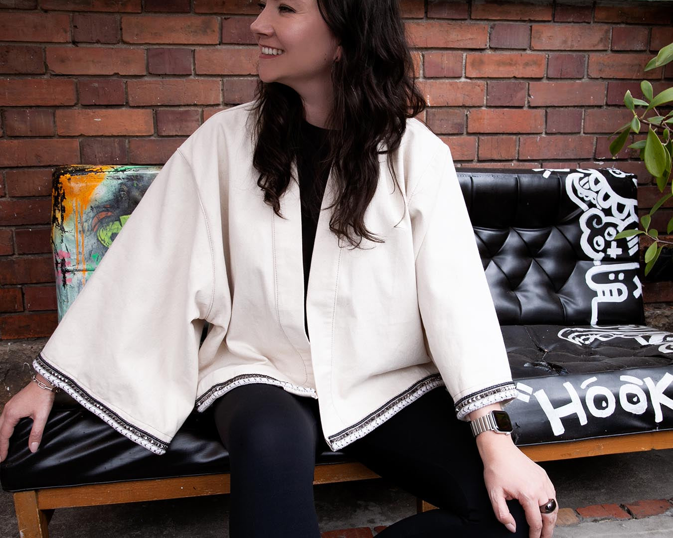 Kimono Batwing de Corte Relajado