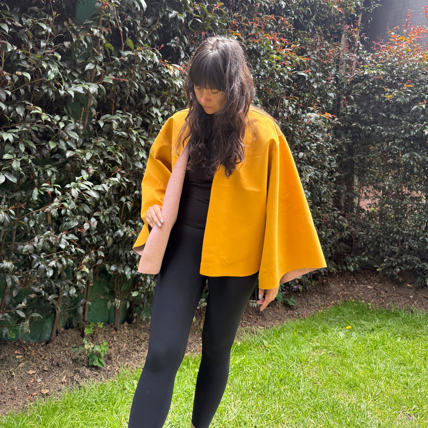Kimono Batwing de Corte Relajado doblefaz